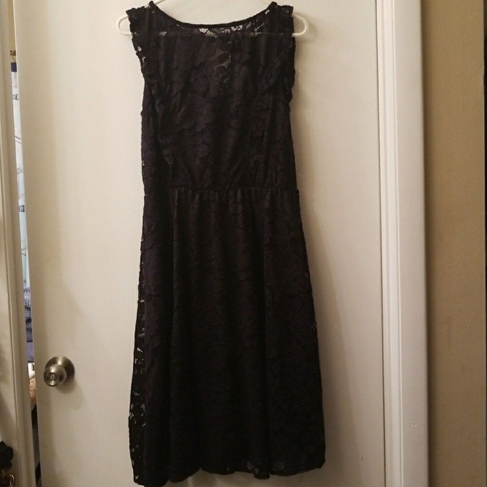 Black Lace Dress